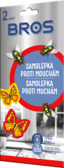 BROS samolepka proti mouchám 2ks