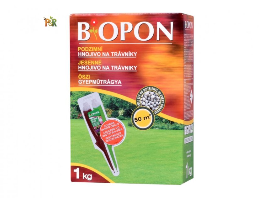 Podzimní hnojivo na trávníky a okrasnou zahradu BOPON (1 kg)