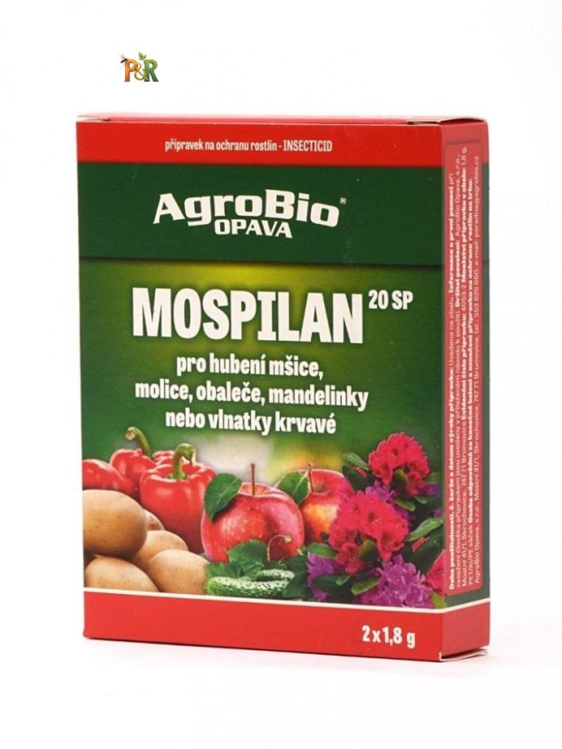 PROTI mšicím a molicím (Mospilan 20 SP) 2x1,8g EXPIRACE 22.2.2026