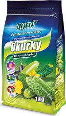 Výživa pro bohatou úrodu okurek a cuket AGRO (1 kg peletek)