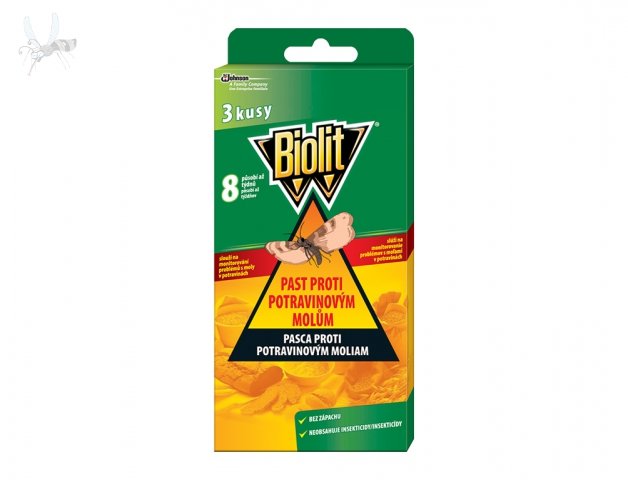 Lapač BIOLIT potravinových molů 3ks