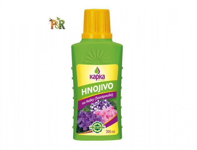 Tekuté hnojivo na fialky KAPKA (200 ml)