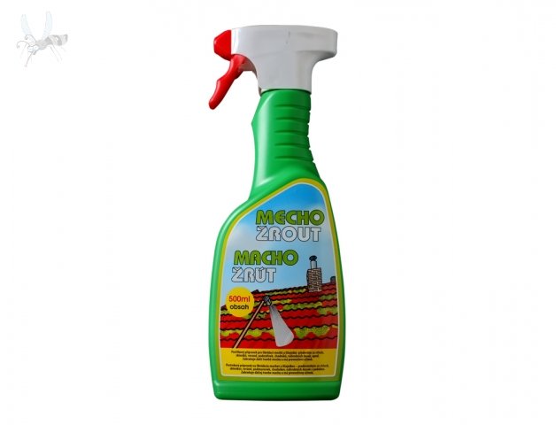 MECHOŽROUT - Likvidátor mechu a lišejníku 500 ml
