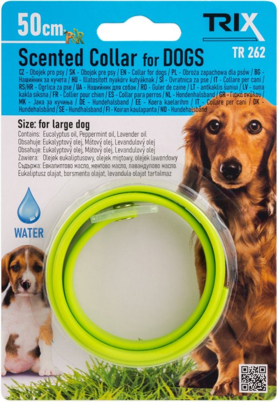 Antiparazitní obojek pro psy o délce 50 cm