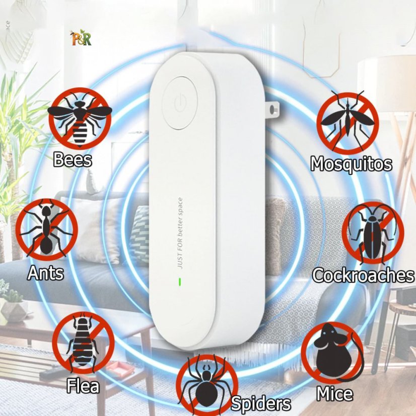 MITO 2 – Ultrazvukový odpuzovač myší a škůdců - Barva: Bílá