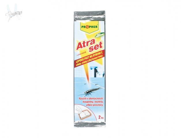 Atraset lepová past na rybenky 2ks