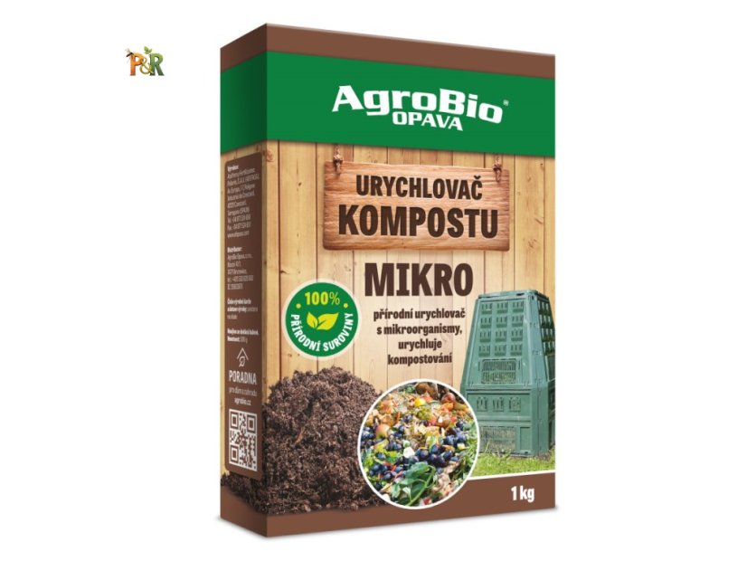 Urychlovač kompostu MIKRO - Velikost: 1000g