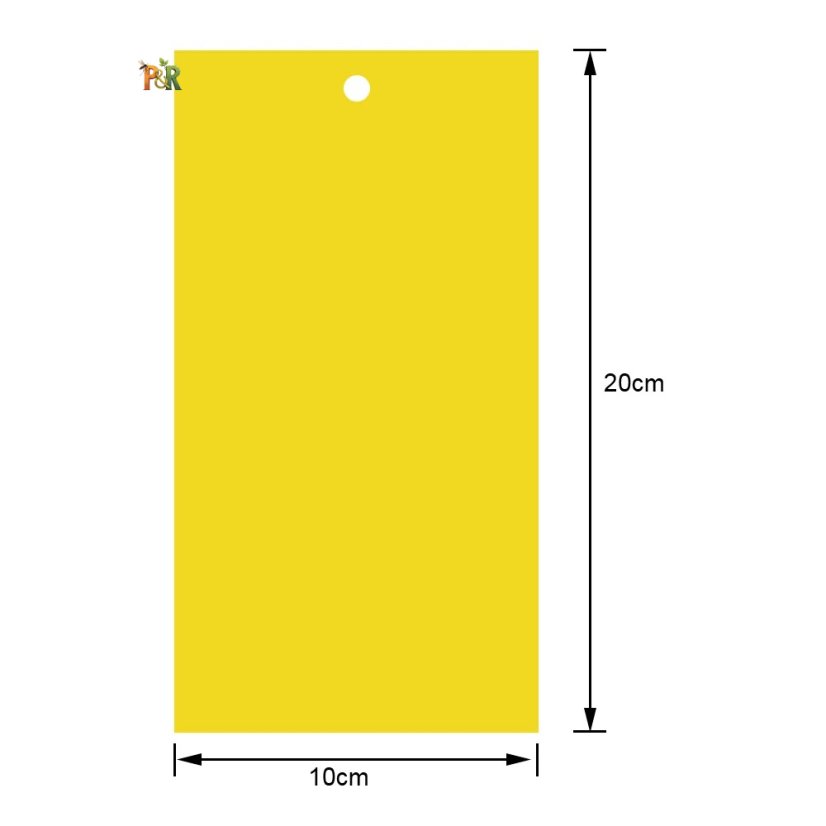 Hmyzák-off - Lepové desky k ochraně rostlin a stromů 10ks - žluté