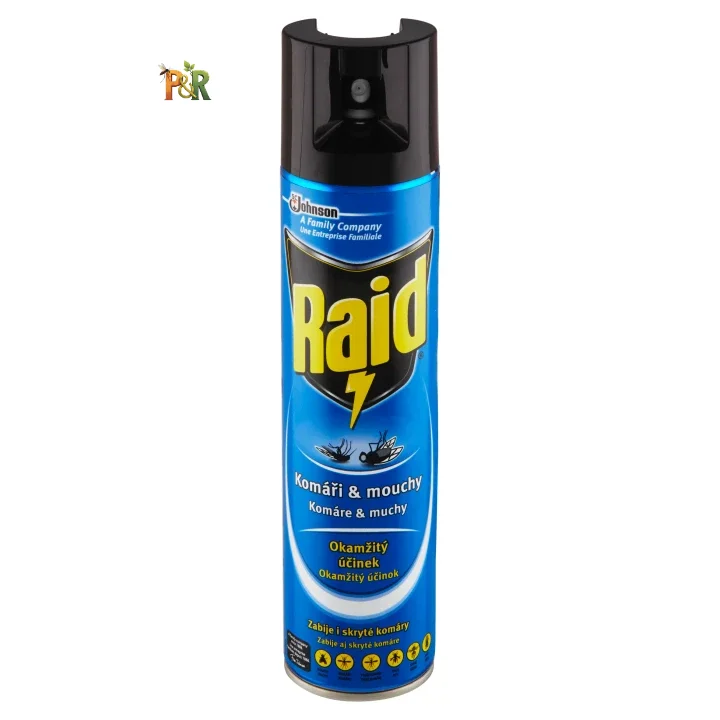 Insekticidní aerosol proti létajícímu hmyzu Raid (400 ml)