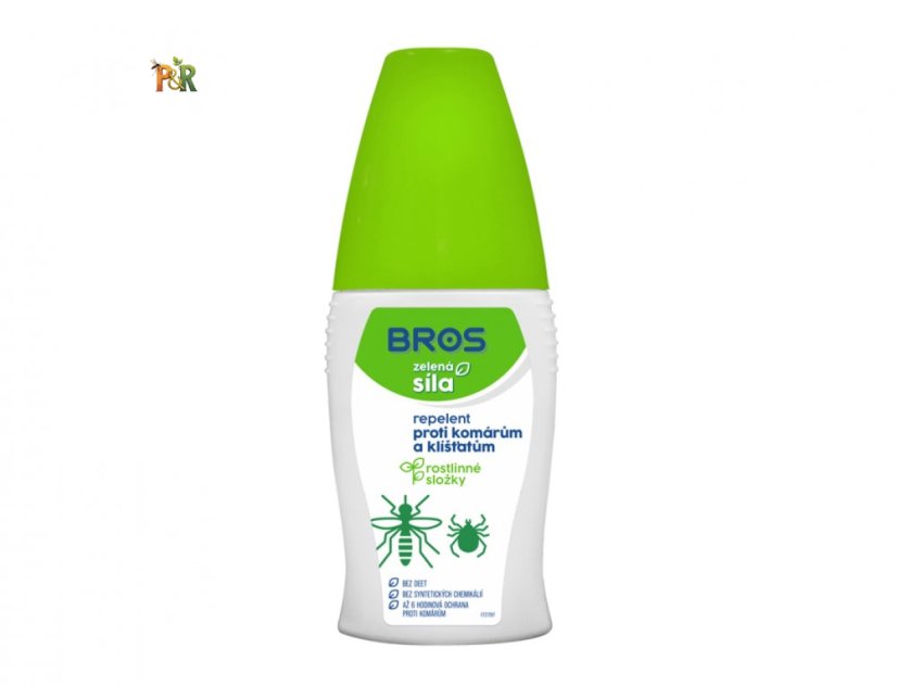 Repelent BROS ZELENÁ SÍLA proti komárům a klíšťatům 50ml Repelent BROS ZELENÁ SÍLA proti komárům a klíšťatům 50ml