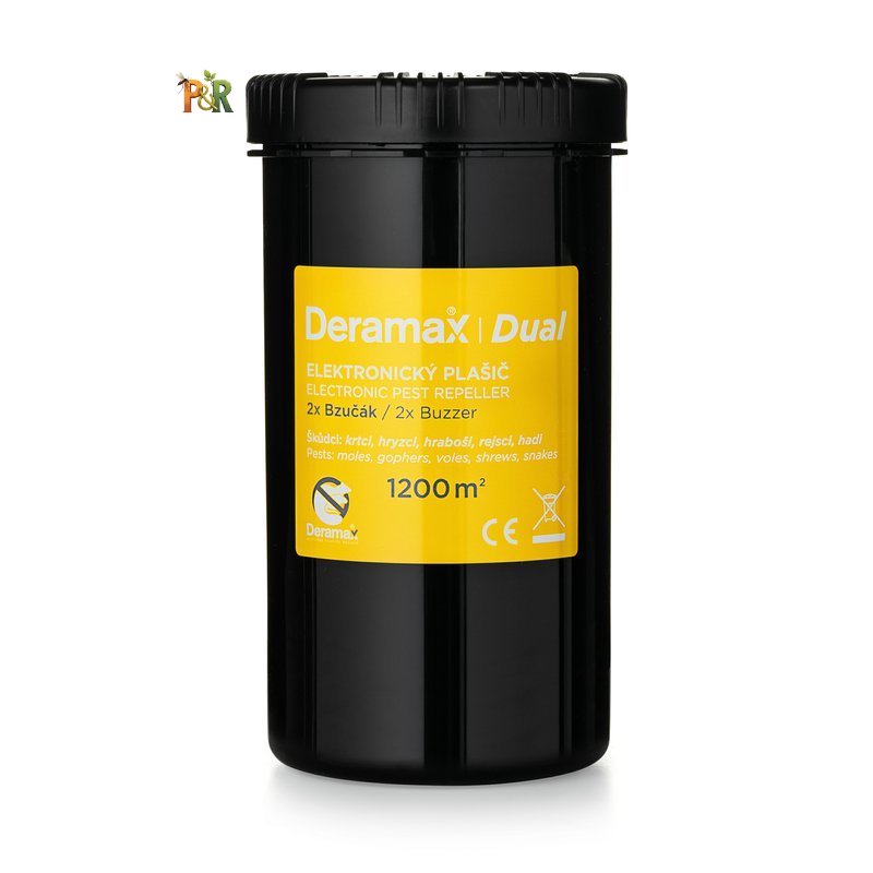Deramax-Dual Elektronický plašič (odpuzovač) krtků a hryzců