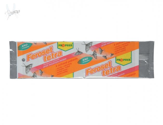 Feroset Tetra lepový pás na potravinářské moly, 20 x 6cm
