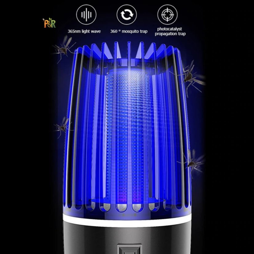 Zapp Light - Elektrický lapač hmyzu přenosný 2v1