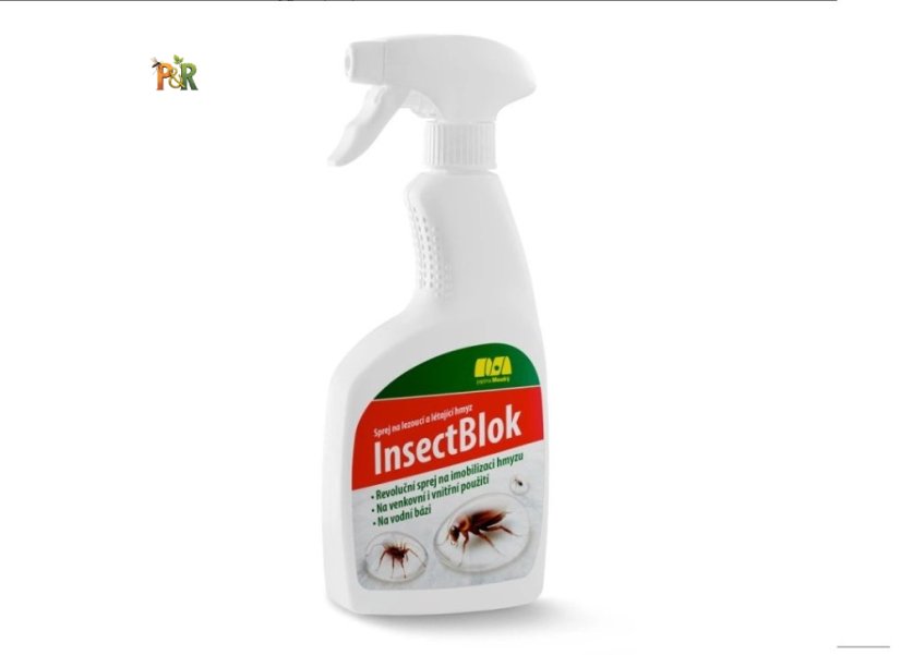 InsectBlok – Sprej s mechanickým účinkem proti hmyzu (Fyzikální likvidace) 400ml