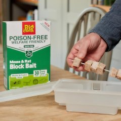 The Big Cheese Netoxická bloková návnada pro myši a krysy – 30 x 10g STV201