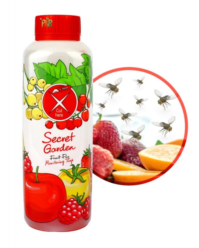 Lapač SECRET GARDEN na octomilky včetně náplně
