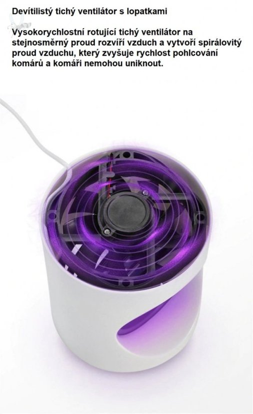 Zapp Light - Elektrický lapač hmyzu A1 Basic