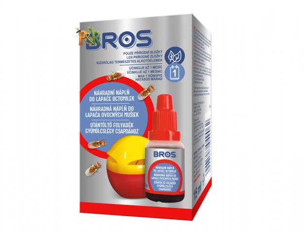 Bros Náhradní náplň do lapače octomilek 15 ml
