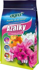 Výživa pro bohatě kvetoucí azalky a rododendrony AGRO (1 kg peletek s rohovinou)