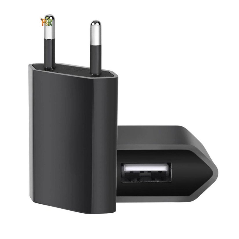 ISO - Adaptér univerzální USB nabíječka do sítě 220V - 5V/1A - Barva: Bílá