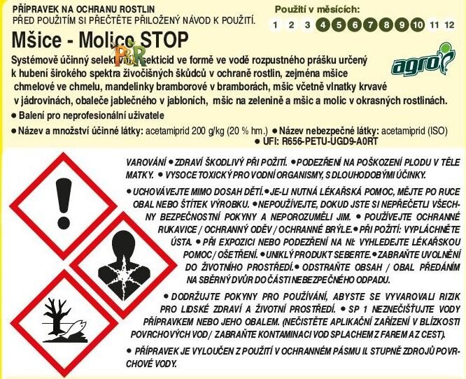 AGRO Mšice - Molice STOP 2x1,8 g