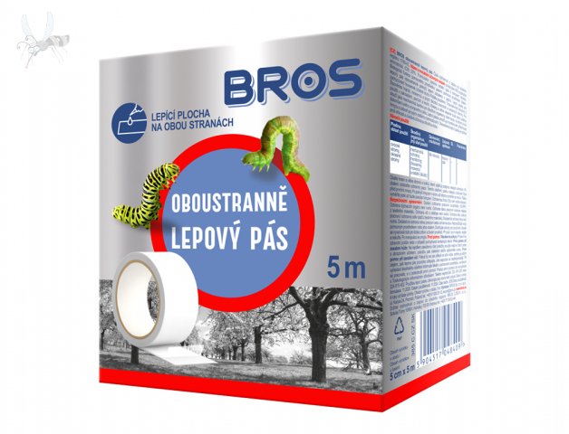 Lepící pás BROS oboustranný 5m