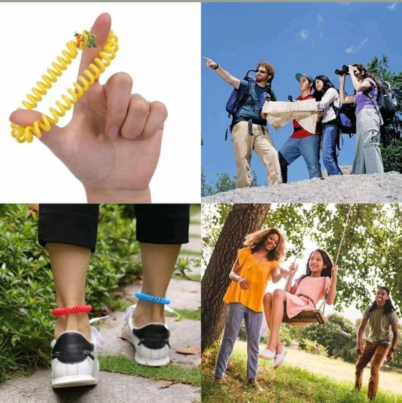 Frokito Repelentní náramek proti komárům - Barva: Žlutá