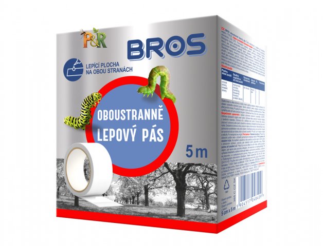 Lepící pás BROS oboustranný 5m