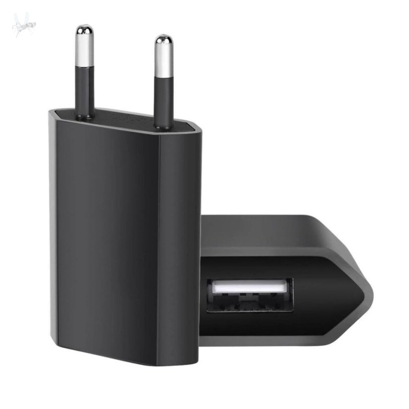 ISO - Adaptér univerzální USB nabíječka do sítě 220V - 5V/1A - Barva: Bílá